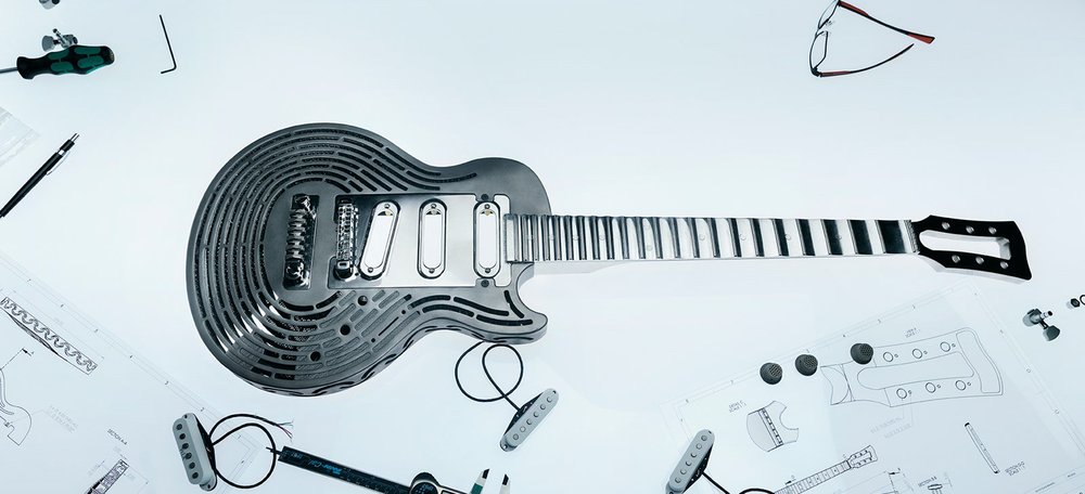 How Sandvik made the world’s first 3D printed, smash-proof guitar